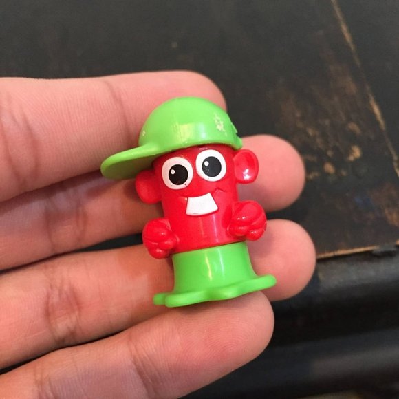 Red Construction Worker Toy - Picture 1 of 3